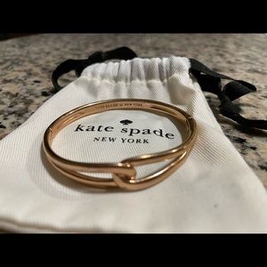 Rose Gold Kate Spade Loop Bracelet